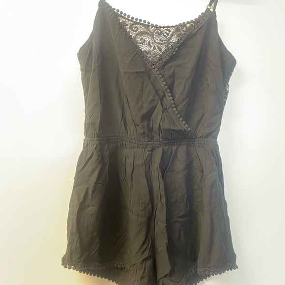 SOLD Offline New Black Ambiance Romper. Can be worn two ways. Ships in Gift Box - Picture 9 of 16